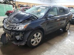 Salvage cars for sale at Kincheloe, MI auction: 2016 Chevrolet Traverse LT