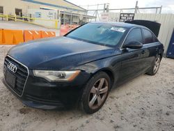 Vehiculos salvage en venta de Copart Houston, TX: 2012 Audi A6 Premium Plus