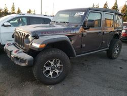 Salvage cars for sale from Copart Rancho Cucamonga, CA: 2021 Jeep Wrangler Unlimited Rubicon