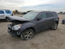 Chevrolet Equinox LS salvage cars for sale: 2016 Chevrolet Equinox LS