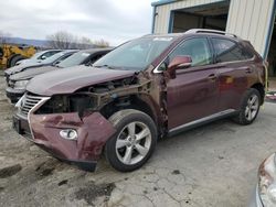 Salvage cars for sale from Copart Chambersburg, PA: 2013 Lexus RX 350 Base