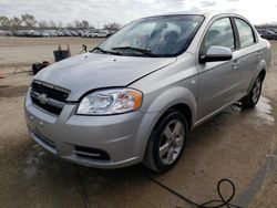 Salvage cars for sale at Pekin, IL auction: 2008 Chevrolet Aveo Base