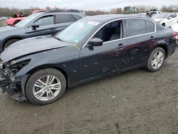 Salvage cars for sale from Copart Windsor, NJ: 2010 Infiniti G37