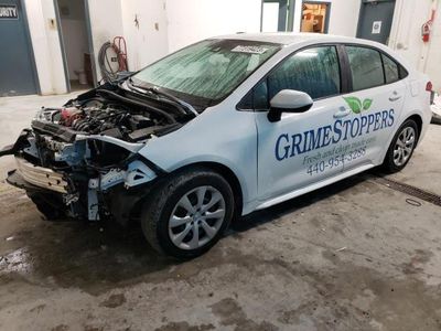 Salvage cars for sale from Copart Northfield, OH: 2022 Toyota Corolla LE