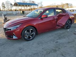 Salvage cars for sale at Spartanburg, SC auction: 2023 Hyundai Elantra Limited