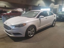 Salvage cars for sale from Copart Sandston, VA: 2018 Ford Fusion SE Hybrid