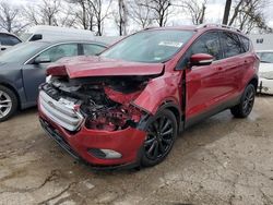 Salvage cars for sale at Bridgeton, MO auction: 2017 Ford Escape Titanium