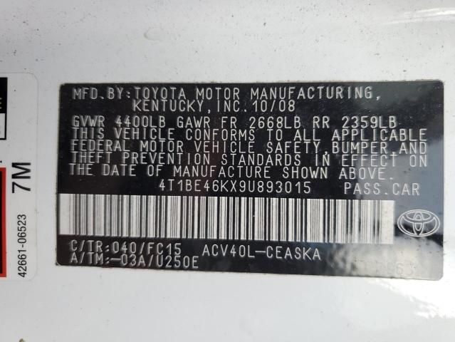 2009 Toyota Camry Base