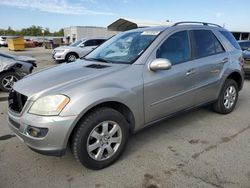 Salvage cars for sale at Fresno, CA auction: 2006 Mercedes-Benz ML 350