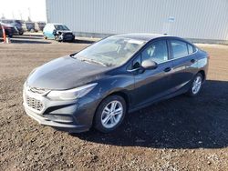 Salvage cars for sale from Copart Rocky View County, AB: 2017 Chevrolet Cruze LT