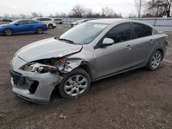 Salvage cars for sale from Copart London, ON: 2012 Mazda 3 I