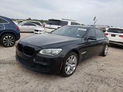 Salvage cars for sale at Houston, TX auction: 2014 BMW 750 LXI