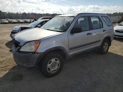 Salvage cars for sale at Harleyville, SC auction: 2002 Honda CR-V LX