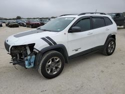 Jeep Cherokee salvage cars for sale: 2019 Jeep Cherokee Trailhawk