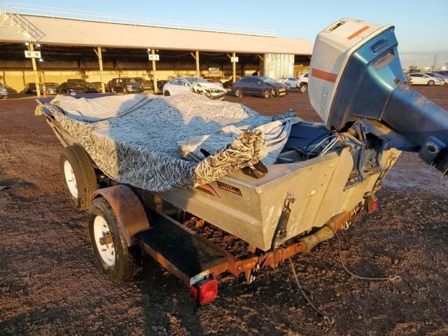 1982 Lowe Boat With Trailer