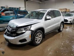 Salvage cars for sale from Copart Elgin, IL: 2013 Volkswagen Tiguan S