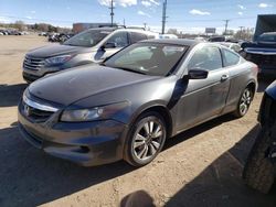 Salvage cars for sale from Copart Colorado Springs, CO: 2012 Honda Accord LX