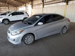 Salvage cars for sale from Copart Phoenix, AZ: 2015 Hyundai Accent GLS