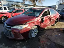Salvage cars for sale at Albuquerque, NM auction: 2016 Toyota Camry LE