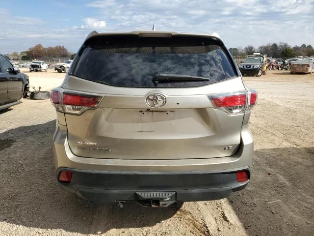 2015 Toyota Highlander LE