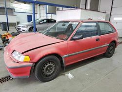 Salvage cars for sale from Copart Pasco, WA: 1990 Honda Civic SI