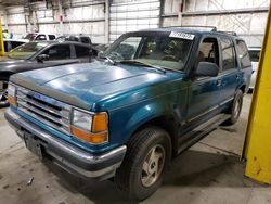 Salvage cars for sale at Woodburn, OR auction: 1992 Ford Explorer