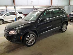 Salvage cars for sale from Copart Mocksville, NC: 2012 Volkswagen Tiguan S