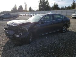 Salvage cars for sale from Copart Graham, WA: 2008 Lexus GS 350