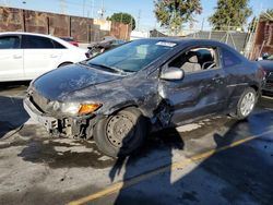 Salvage cars for sale from Copart Wilmington, CA: 2011 Honda Civic LX