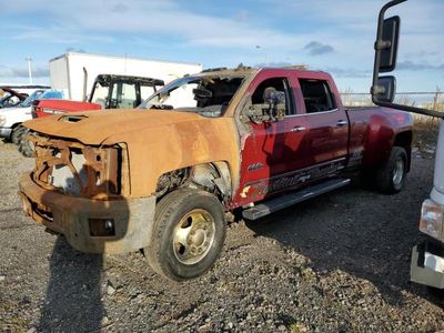 Salvage cars for sale from Copart Montreal Est, QC: 2018 Chevrolet Silverado K3500 High Country