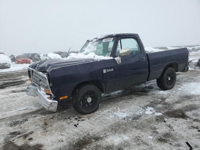 1987 Dodge D-SERIES D150