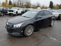 Chevrolet salvage cars for sale: 2012 Chevrolet Cruze ECO