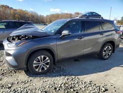 Toyota Highlander salvage cars for sale: 2022 Toyota Highlander XLE