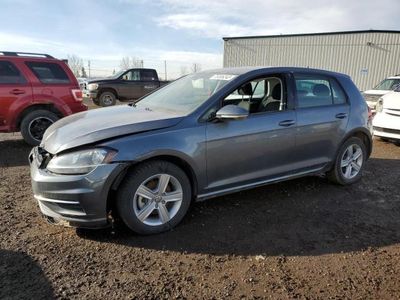 Salvage cars for sale from Copart Rocky View County, AB: 2021 Volkswagen Golf