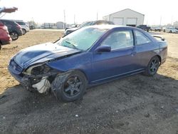 Salvage cars for sale at Nampa, ID auction: 2001 Honda Civic SI