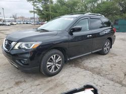 Salvage cars for sale from Copart Lexington, KY: 2017 Nissan Pathfinder S