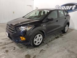 Salvage cars for sale at Tulsa, OK auction: 2019 Ford Escape S