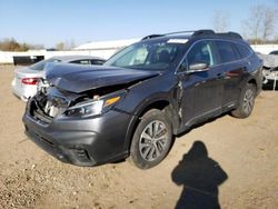 Salvage cars for sale at Columbia Station, OH auction: 2022 Subaru Outback Premium