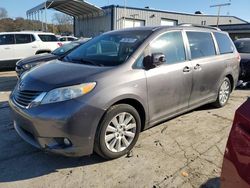 Toyota Sienna XLE salvage cars for sale: 2011 Toyota Sienna XLE