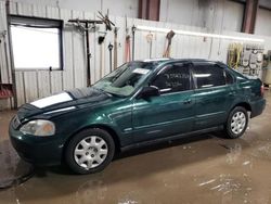 Salvage cars for sale at Elgin, IL auction: 1999 Honda Civic Base