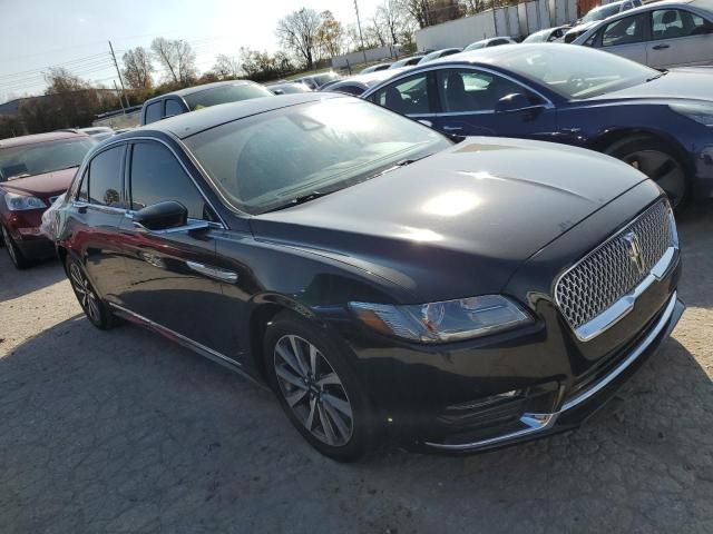 2019 Lincoln Continental