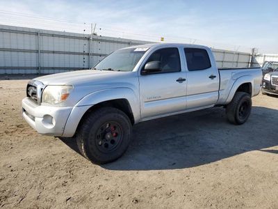 Salvage cars for sale from Copart Bakersfield, CA: 2005 Toyota Tacoma Double Cab Long BED