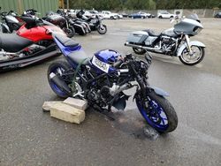 Salvage cars for sale from Copart Graham, WA: 2023 Yamaha YZFR3 A