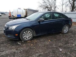 Salvage cars for sale from Copart London, ON: 2011 Chevrolet Cruze LS