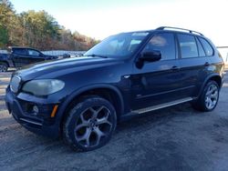 Salvage cars for sale from Copart Lyman, ME: 2007 BMW X5 4.8I