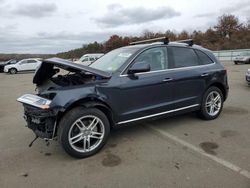 Salvage cars for sale from Copart Brookhaven, NY: 2016 Audi Q5 Premium Plus