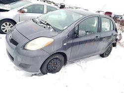 Salvage cars for sale from Copart Montreal Est, QC: 2009 Toyota Yaris