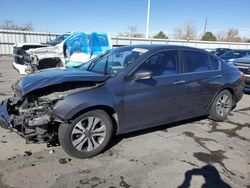 Honda Accord LX salvage cars for sale: 2015 Honda Accord LX