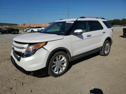 Salvage cars for sale from Copart Tifton, GA: 2012 Ford Explorer Limited