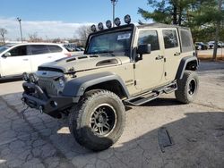 Jeep Wrangler salvage cars for sale: 2018 Jeep Wrangler Unlimited Sport